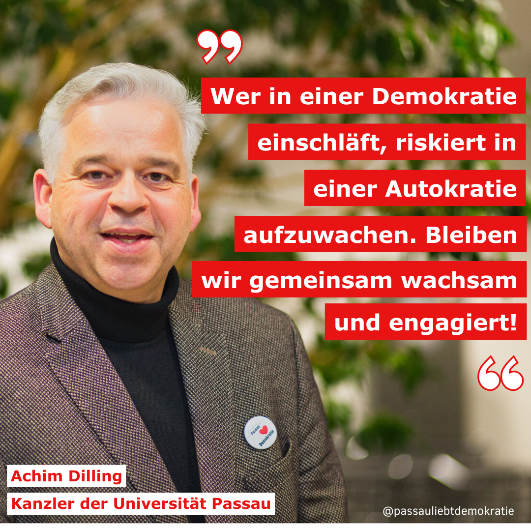 Kanzler Achim Dilling Universität Passau