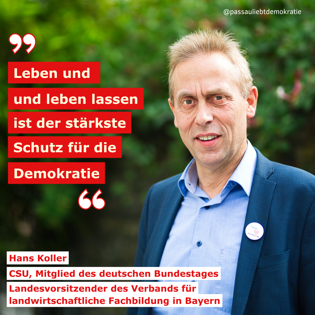 Hans Koller, CSU, Mitglied des Bundestages