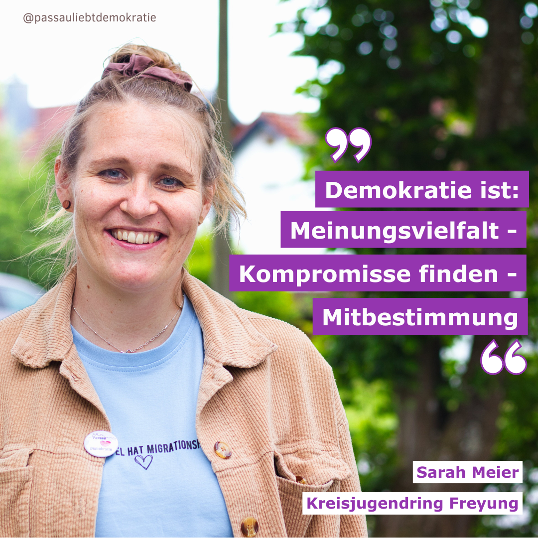 Sarah Meier, Kreisjugendring Passau